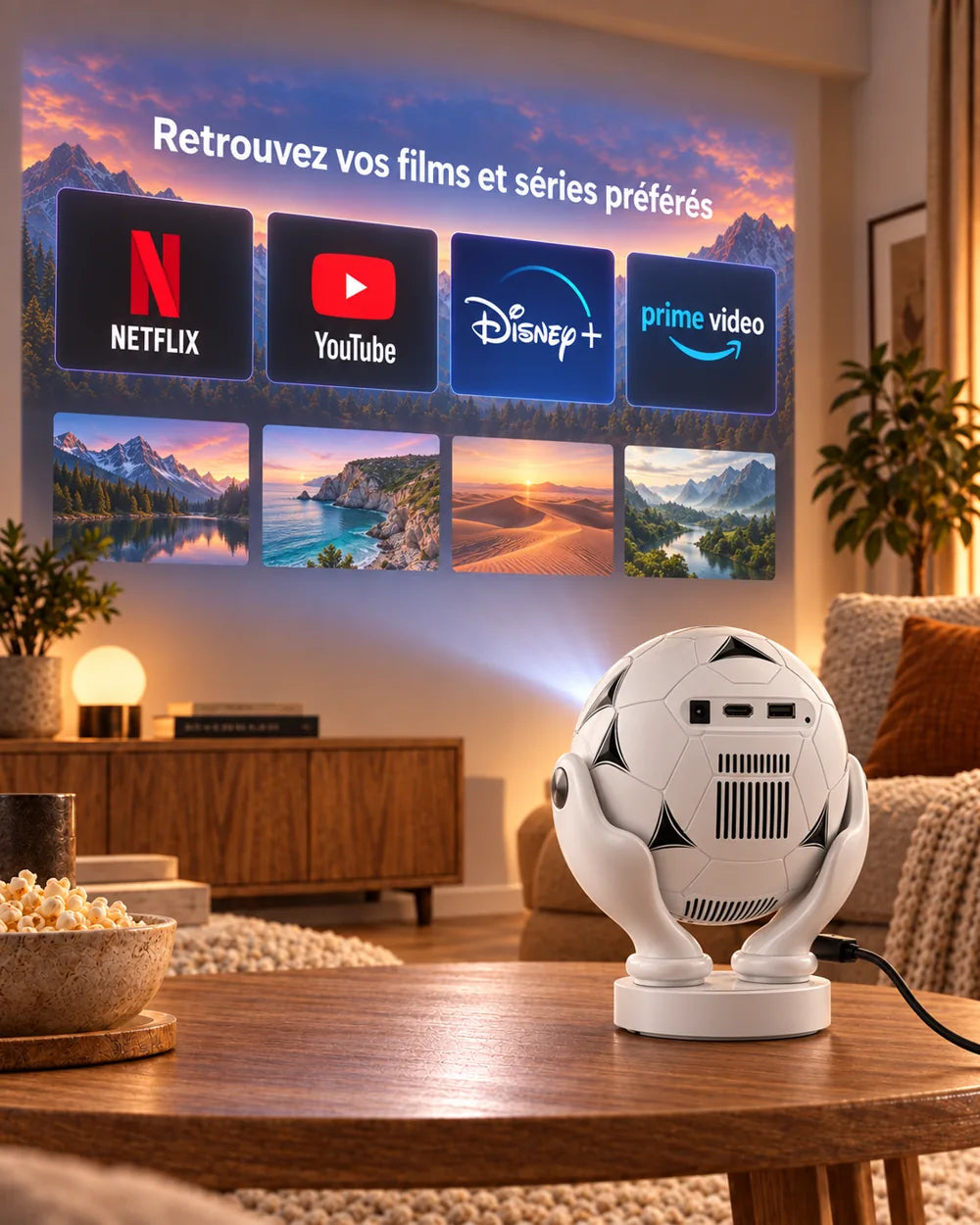 ProjektorLand Orbit Pro – filmy i seriale na dużym ekranie