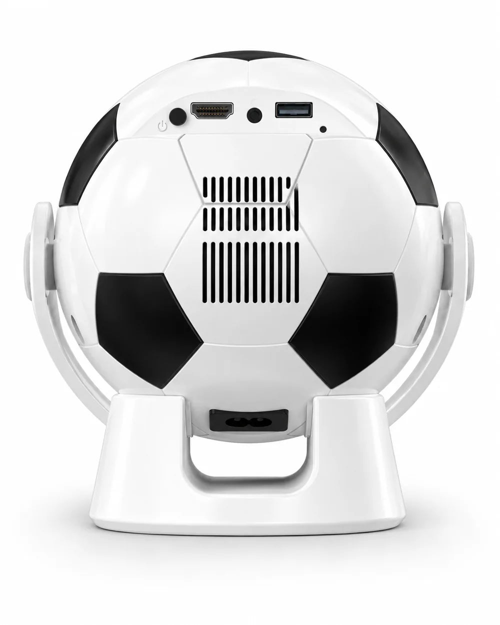 ProjektorLand Orbit – mini projektor 300 ANSI lumens, Android 14, Wi-Fi, Bluetooth 5.4 i obraz o rozmiarze 35–135 cali