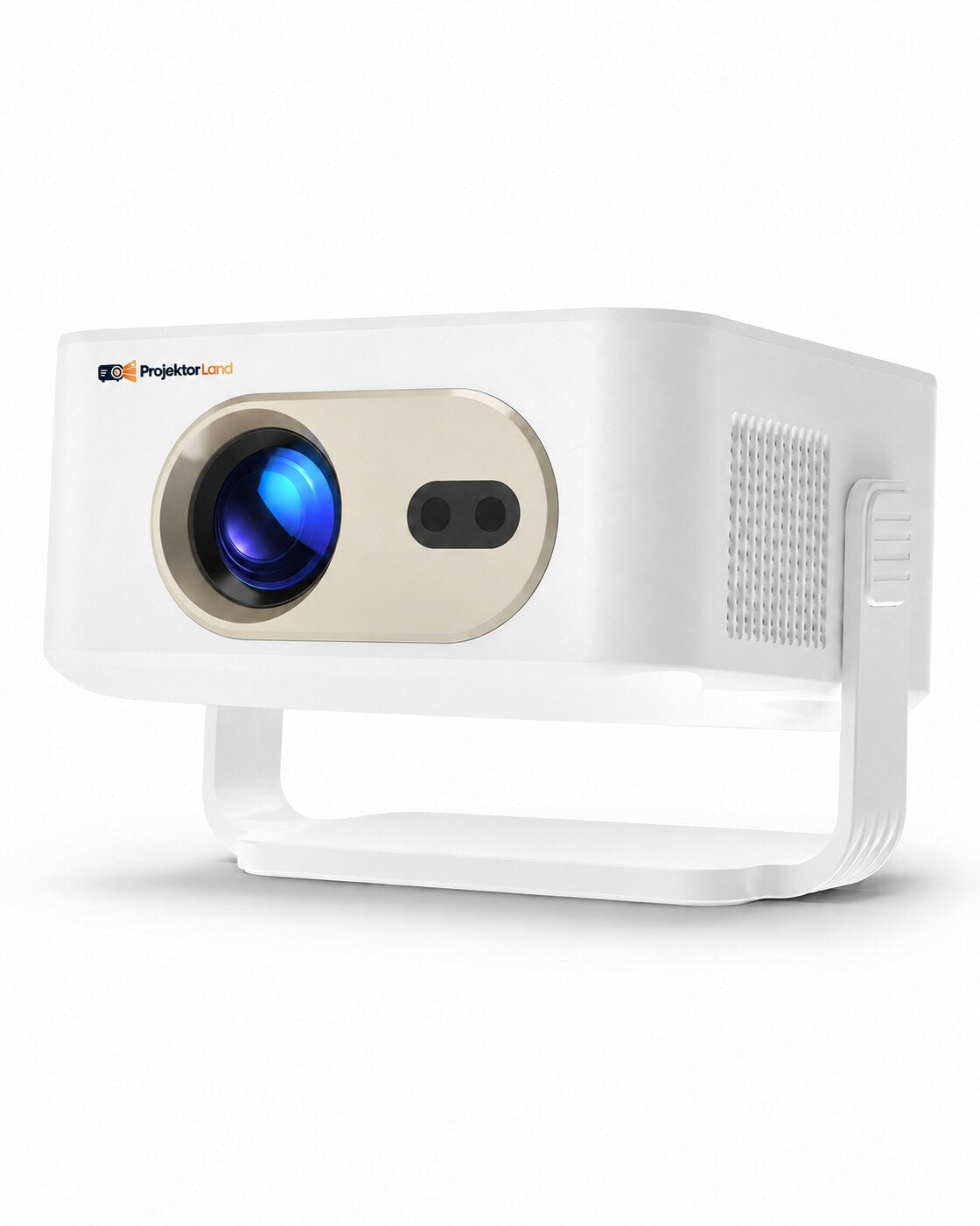 ProjektorLand Vista – mini projektor 260 ANSI lumens, natywna rozdzielczość HD 720p, automatyczna ostrość i Android 11