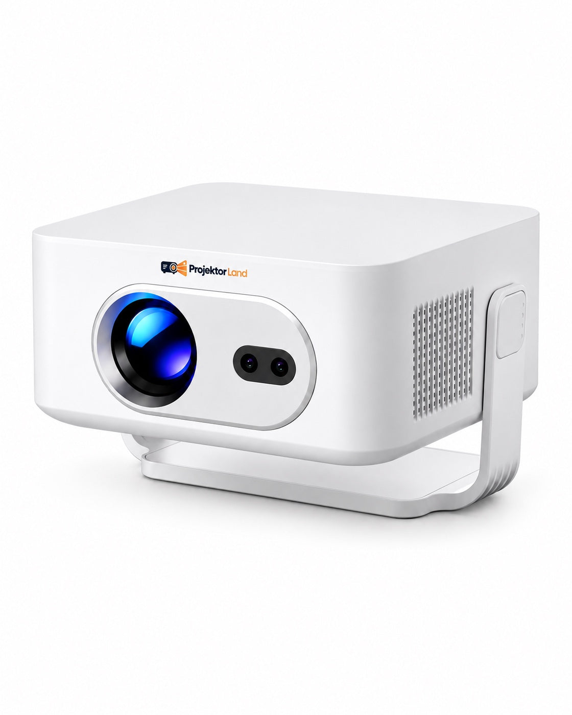 ProjektorLand Vista Max – mini projektor 260 ANSI lumens, natywna rozdzielczość HD 720p, automatyczna ostrość, Android 14 i Wi-Fi 6