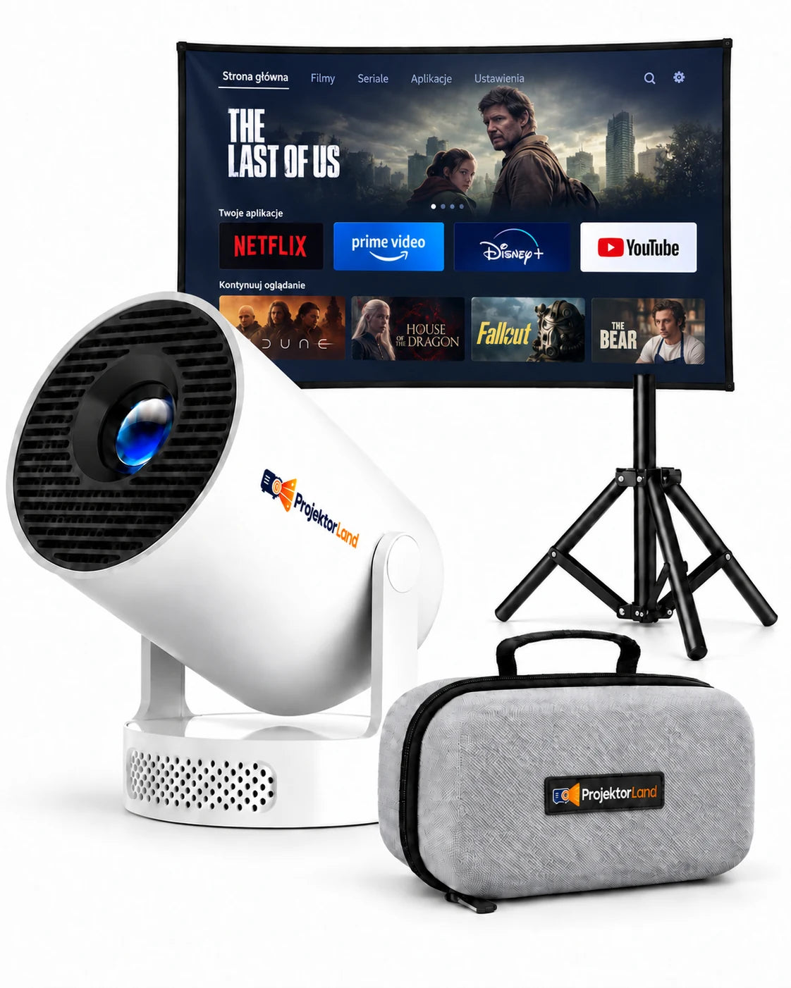 Projektor zgodny z 4K, 330 lumenów ANSI – Luma One, natywne Full HD 1080p